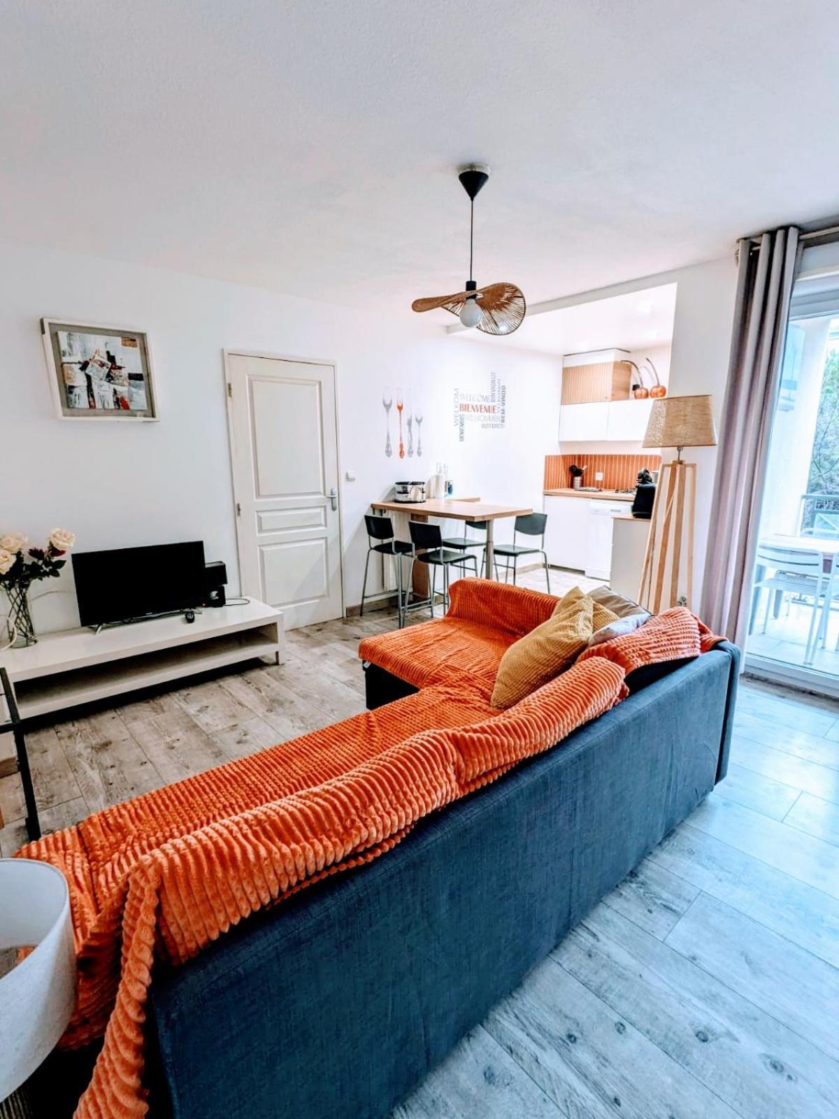 F2 Garage Box Wifi Terasse Clim Gare Fac Eco Richter Apartamento Montpellier Exterior foto