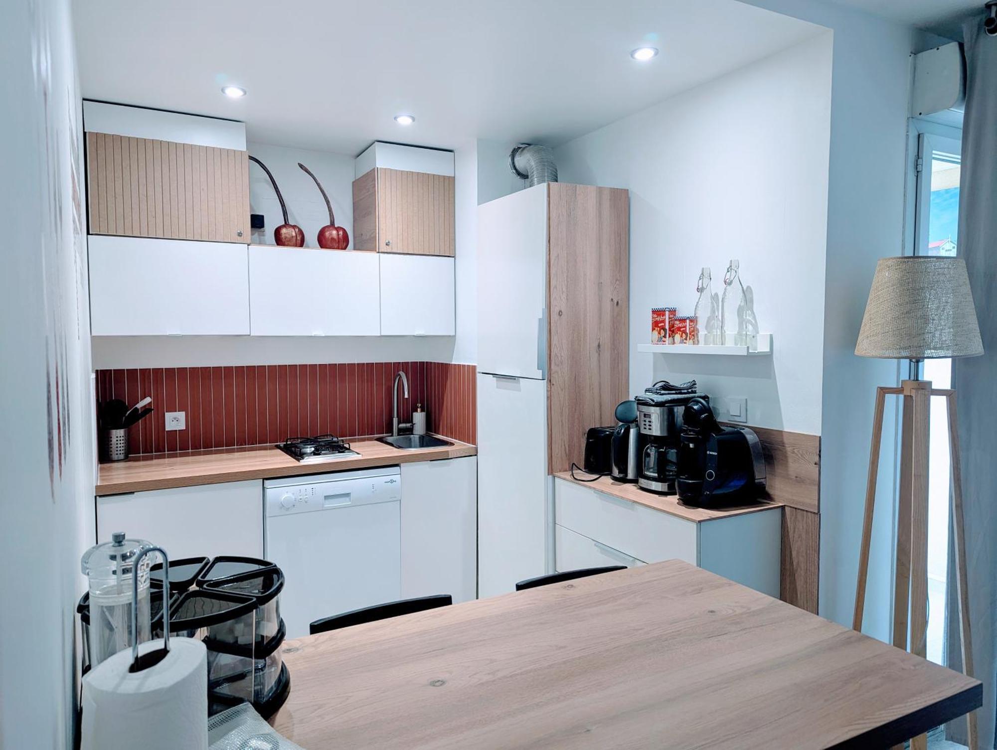 F2 Garage Box Wifi Terasse Clim Gare Fac Eco Richter Apartamento Montpellier Exterior foto